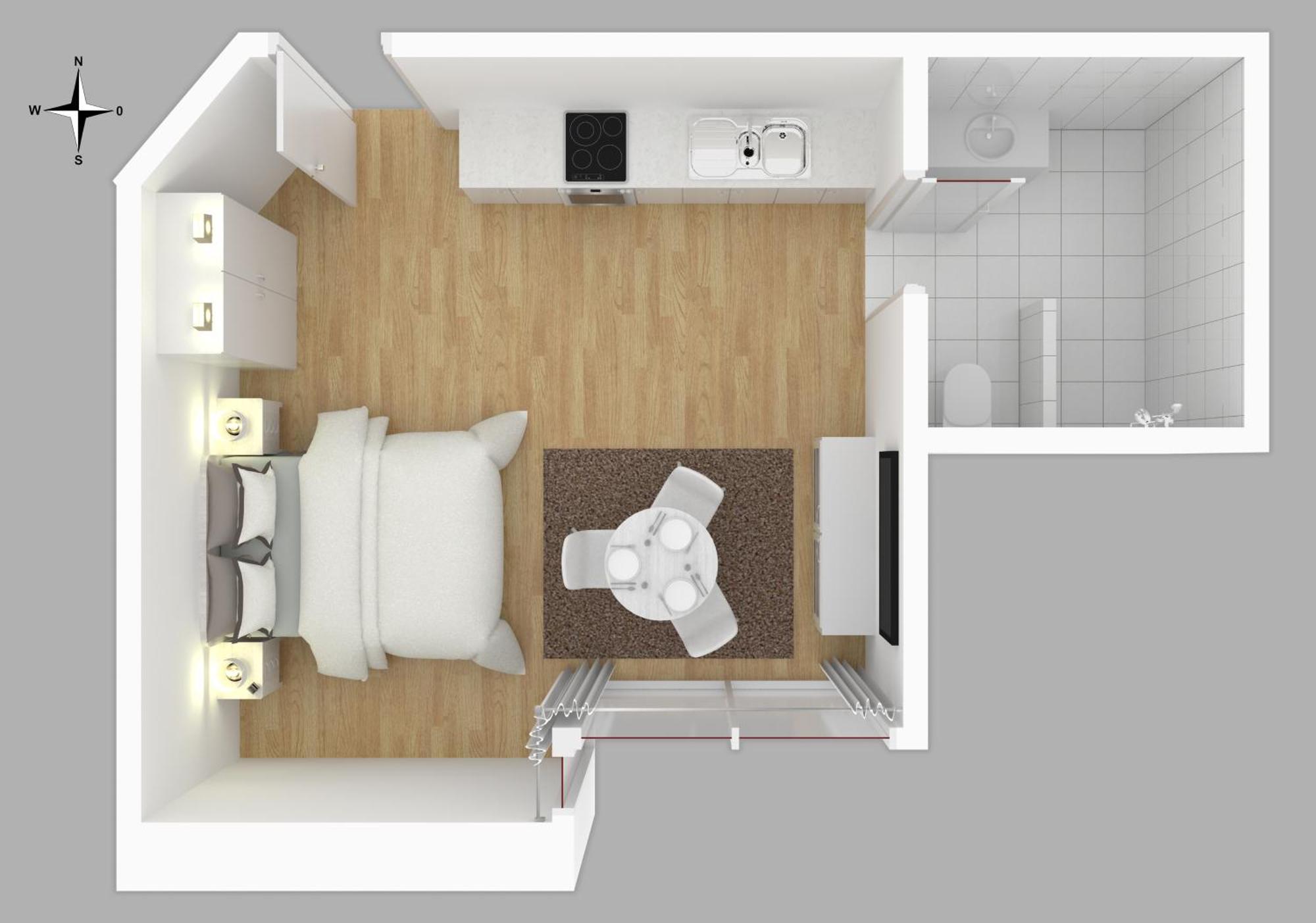 Hasbergen Moderne Neue Apartments Zum Wohlfuehlen Im Boardinghouse Bed & Butter מראה חיצוני תמונה