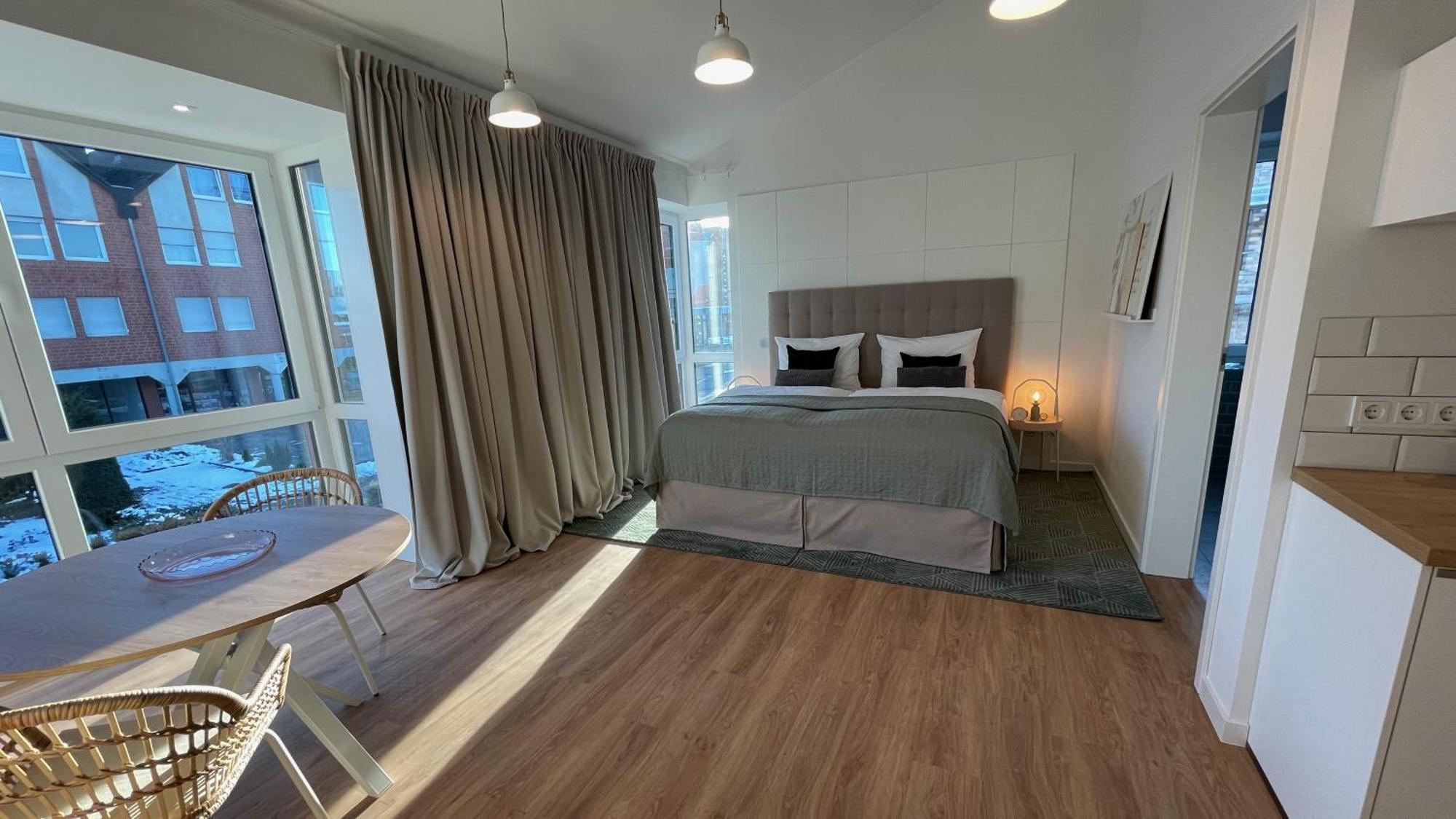 Hasbergen Moderne Neue Apartments Zum Wohlfuehlen Im Boardinghouse Bed & Butter מראה חיצוני תמונה
